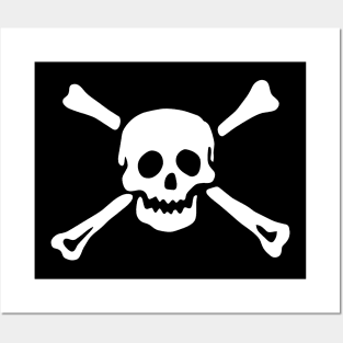 Skull and Crossbones Pirate Posters and Art